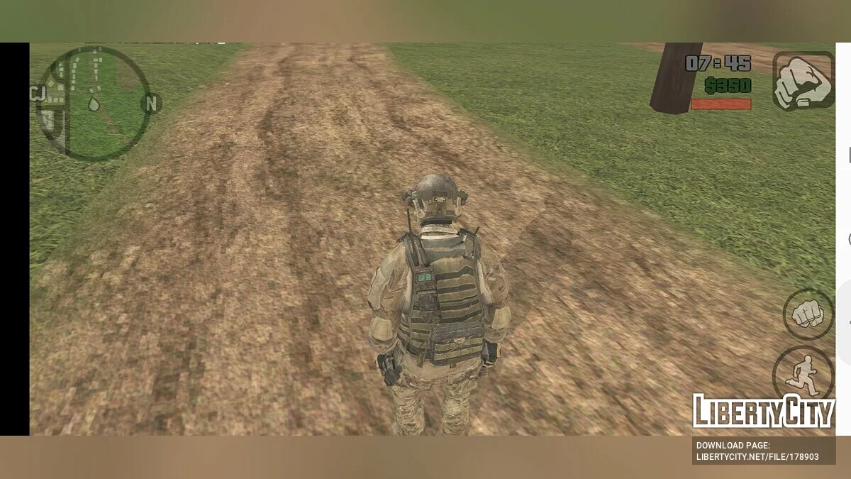 Фрост з Call Of Duty / GTA San Andreas (iOS, Android)