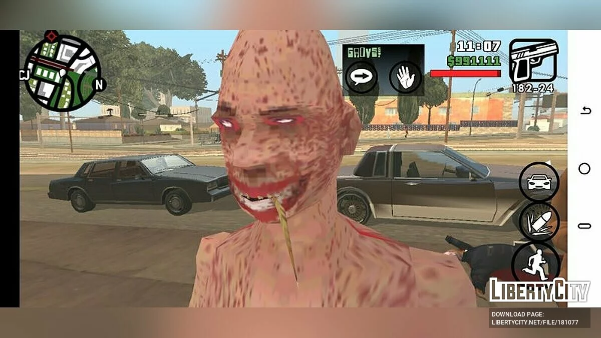 Псих / GTA San Andreas (iOS, Android)