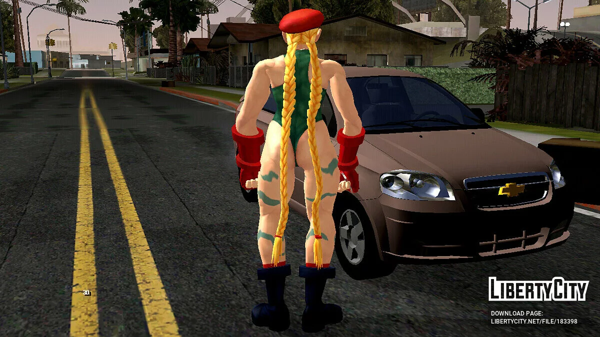 Cammy SF4 / GTA San Andreas (iOS, Android)