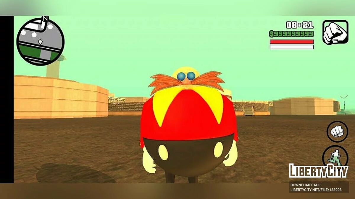 Dokter Eggman / GTA San Andreas (iOS, Android)