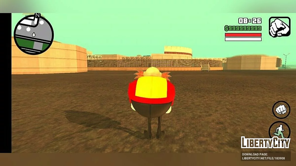 Dokter Eggman / GTA San Andreas (iOS, Android)