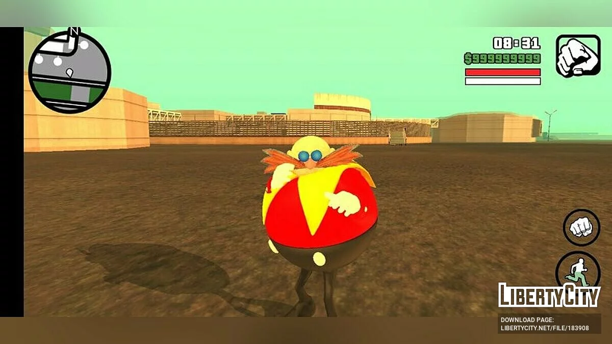 Dokter Eggman / GTA San Andreas (iOS, Android)
