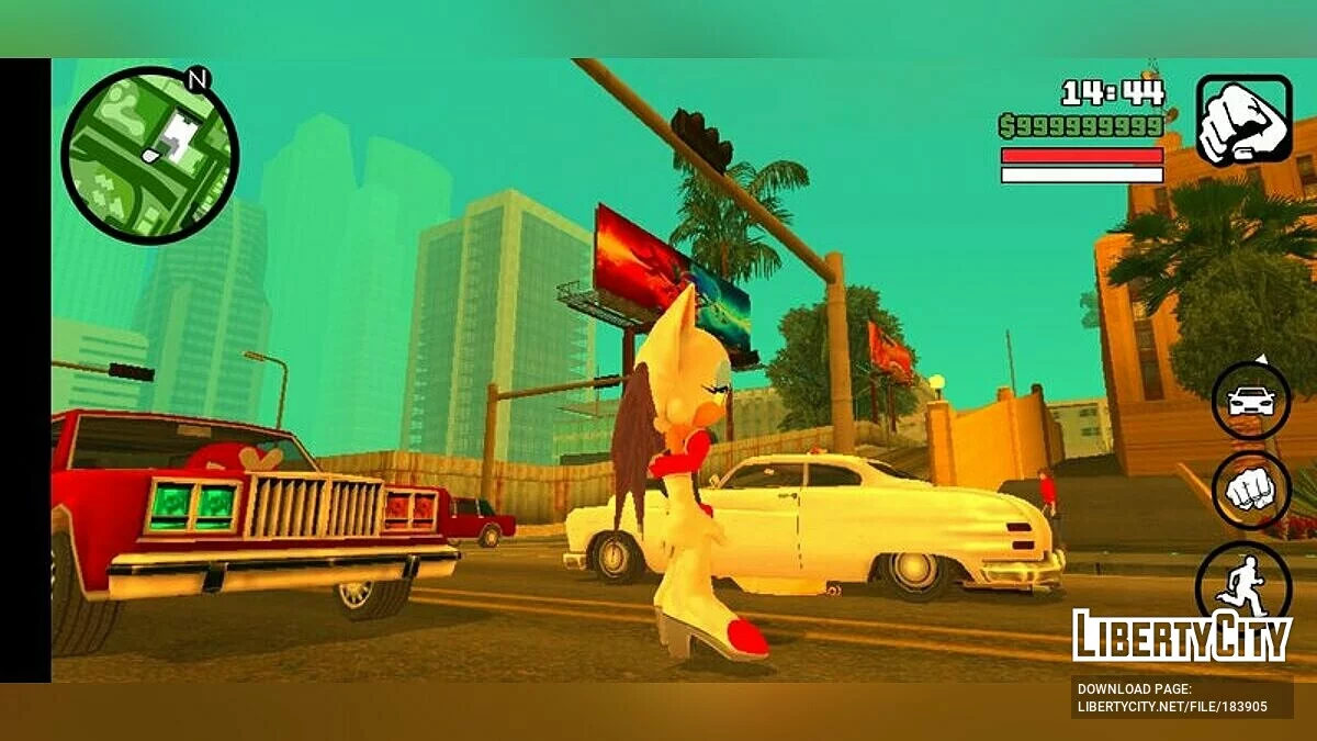 Kelelawar Rouge / GTA San Andreas (iOS, Android)