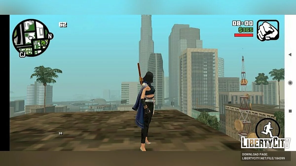 Lua de Free Fire / GTA San Andreas (iOS, Android)