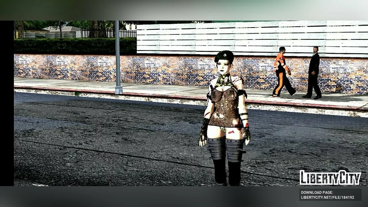 Nyotengu em traje sexy / GTA San Andreas (iOS, Android)