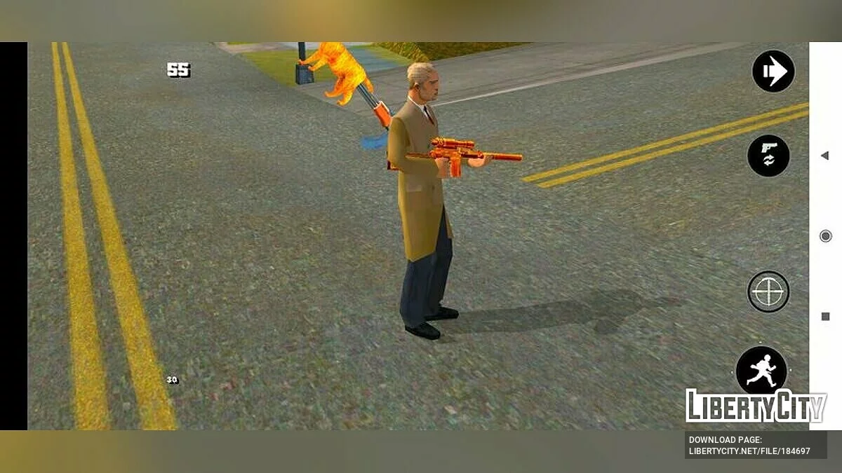 Détective (retexturation) / GTA San Andreas (iOS, Android)