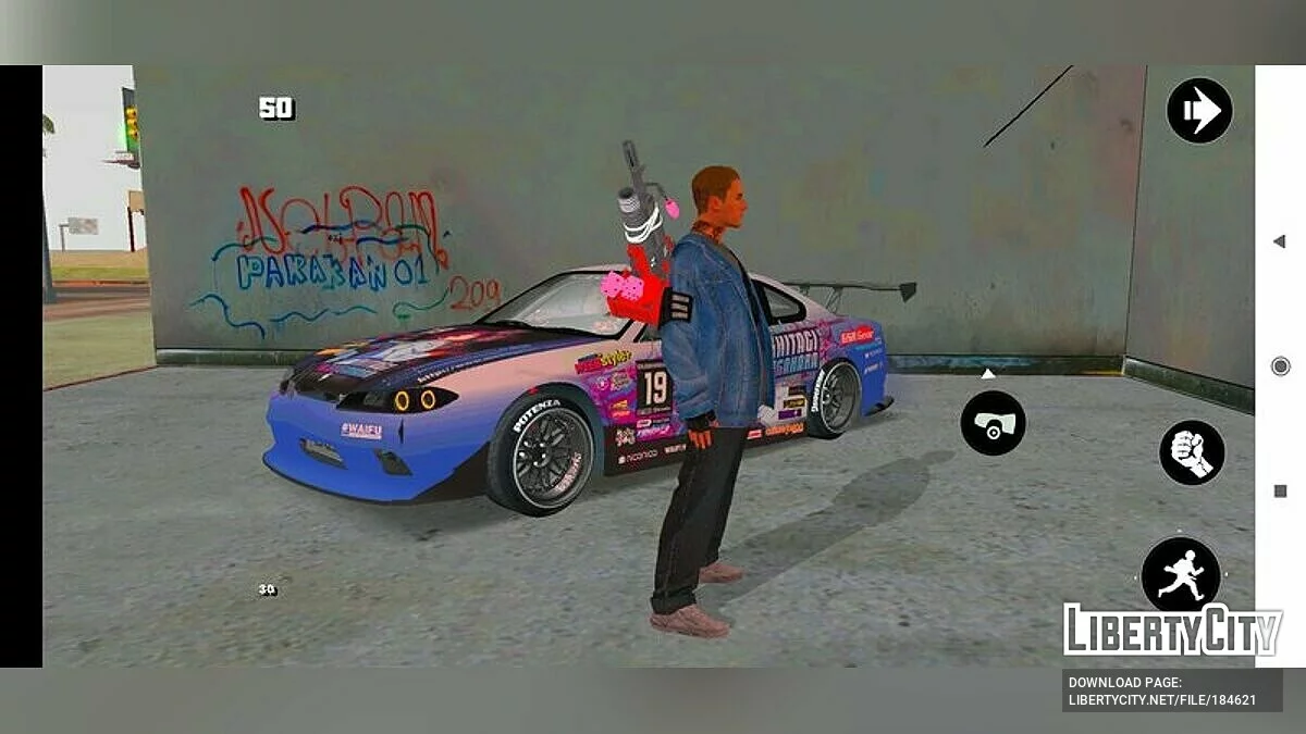 Justin Bieber de Free Fire / GTA San Andreas (iOS, Android)