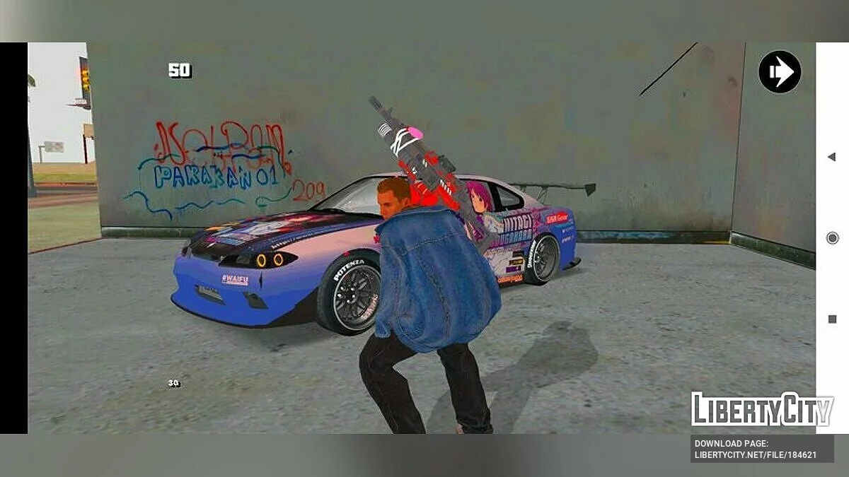 Justin Bieber de Free Fire / GTA San Andreas (iOS, Android)