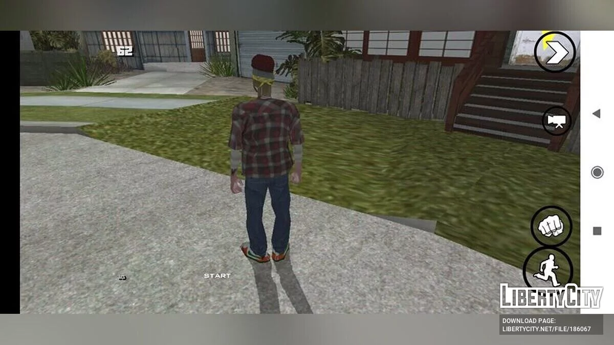 Гангстер в одежде старика Правды / GTA San Andreas (iOS, Android)