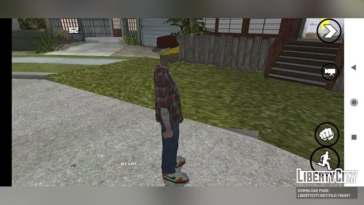 Гангстер в одежде старика Правды / GTA San Andreas (iOS, Android)
