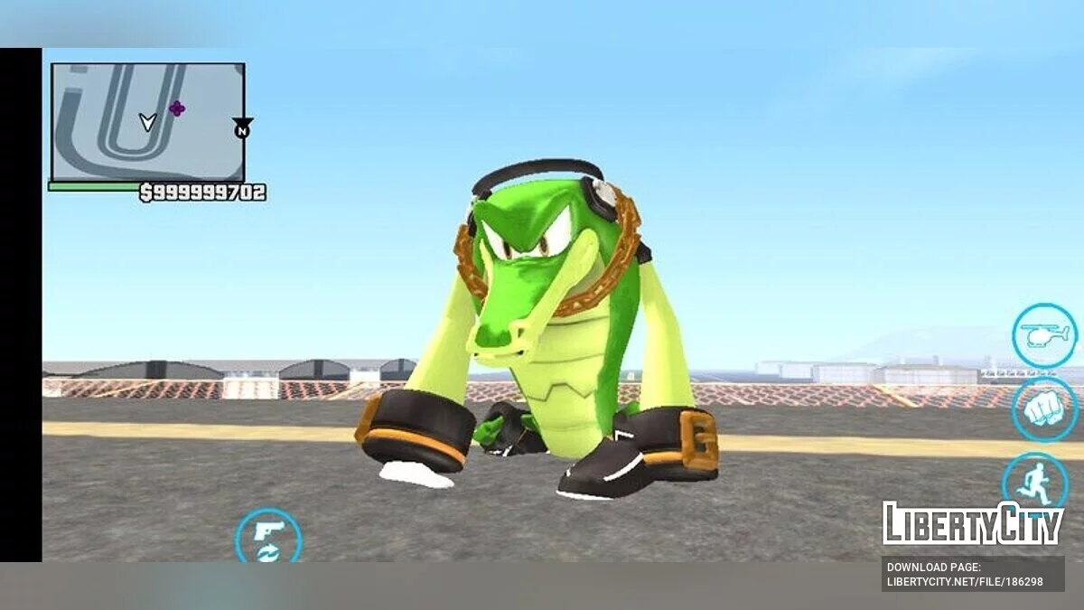 Крокодил Вектор / GTA San Andreas (iOS, Android)