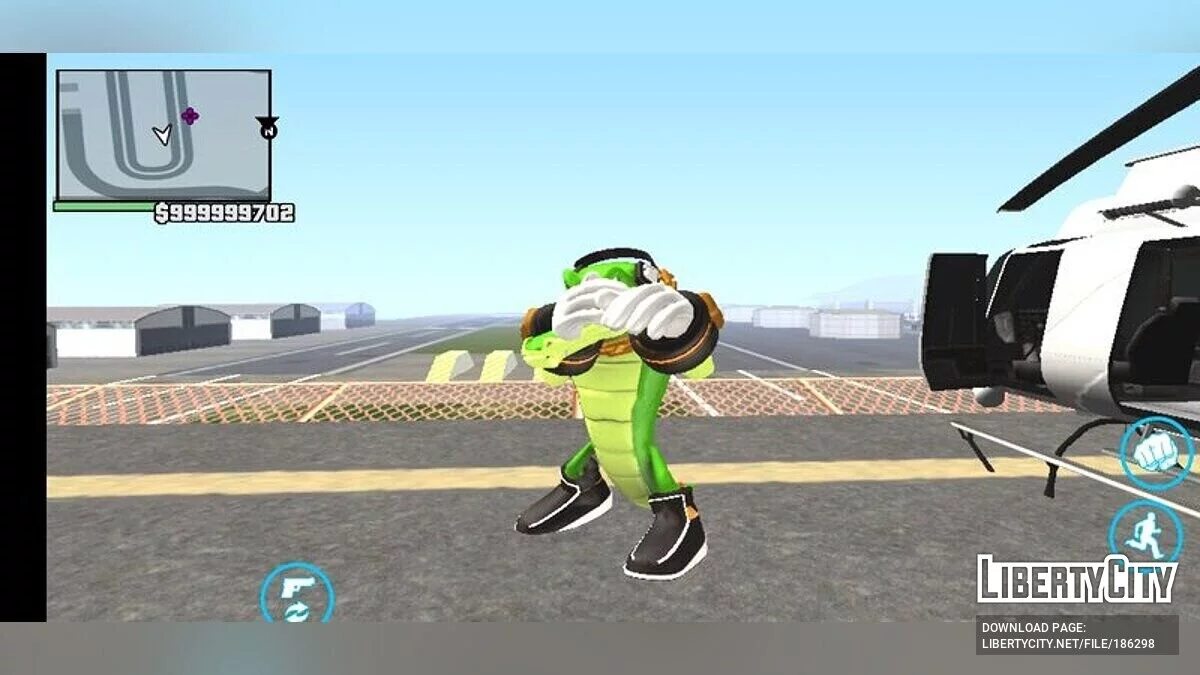 Крокодил Вектор / GTA San Andreas (iOS, Android)