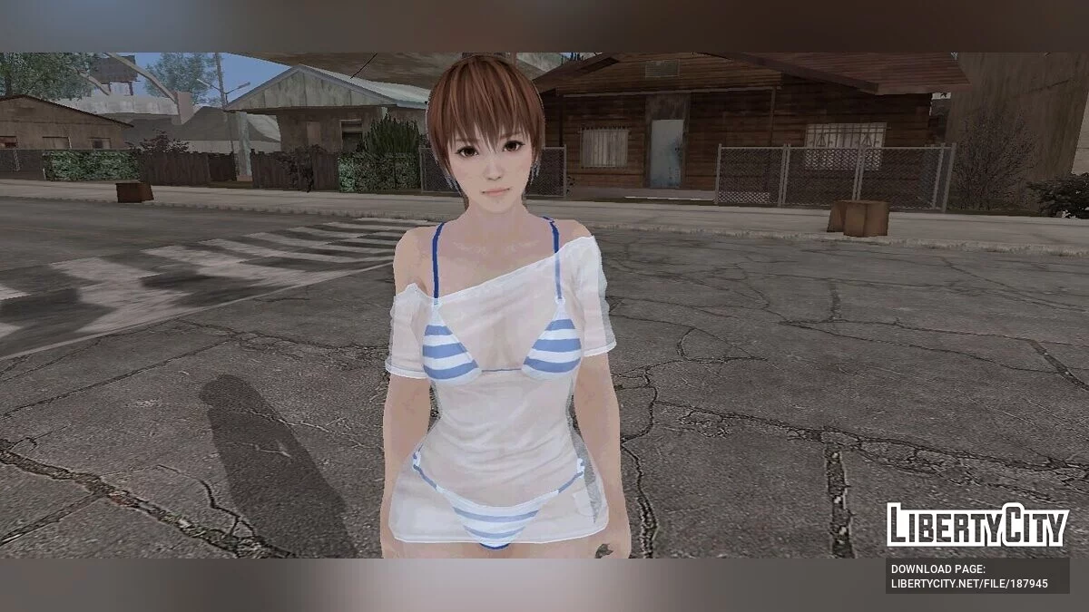 Kasumi en maillot de bain / GTA San Andreas (iOS, Android)