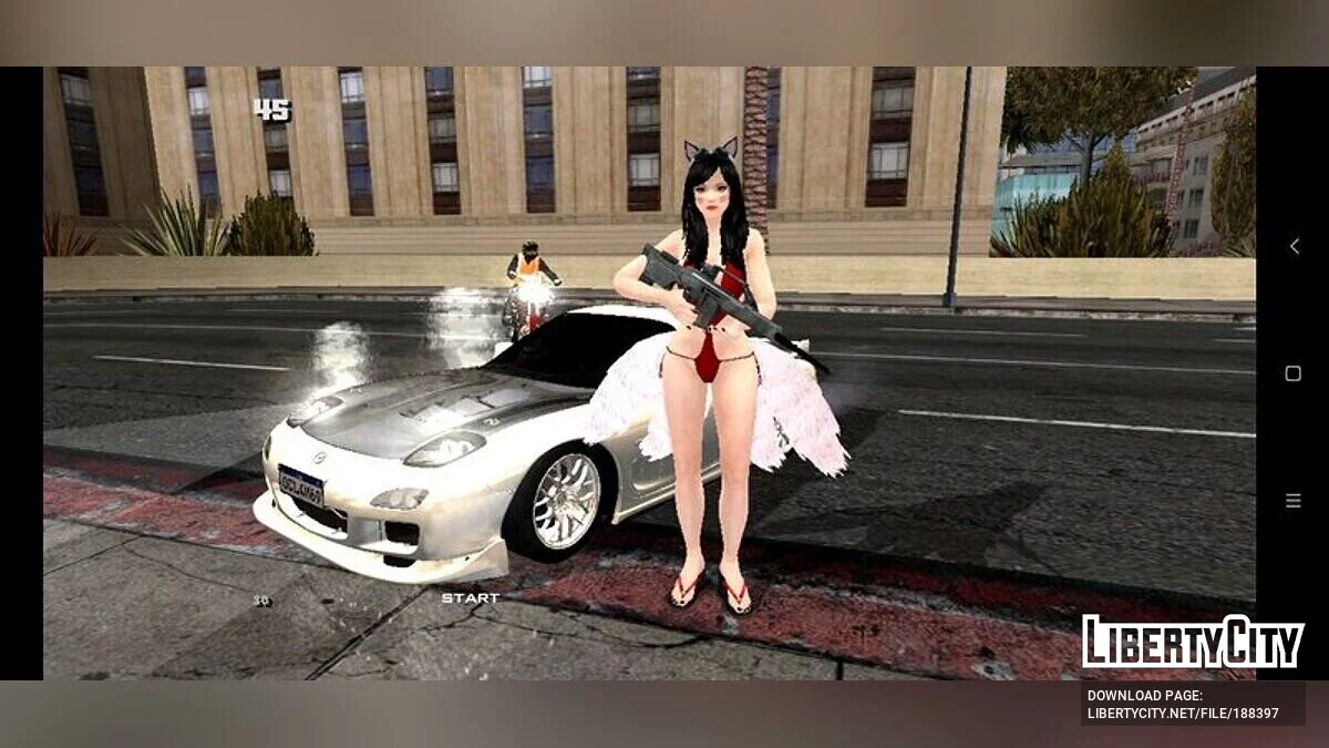 Kasumi x Nyotengu / GTA San Andreas (iOS, Android)