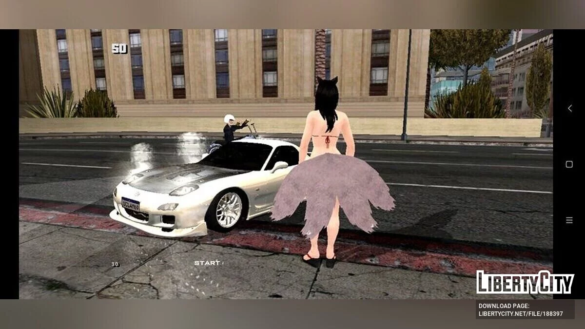 Kasumi x Nyotengu / GTA San Andreas (iOS, Android)