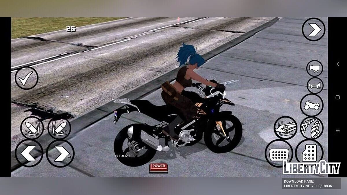 Leona from KOF / GTA San Andreas (iOS, Android)