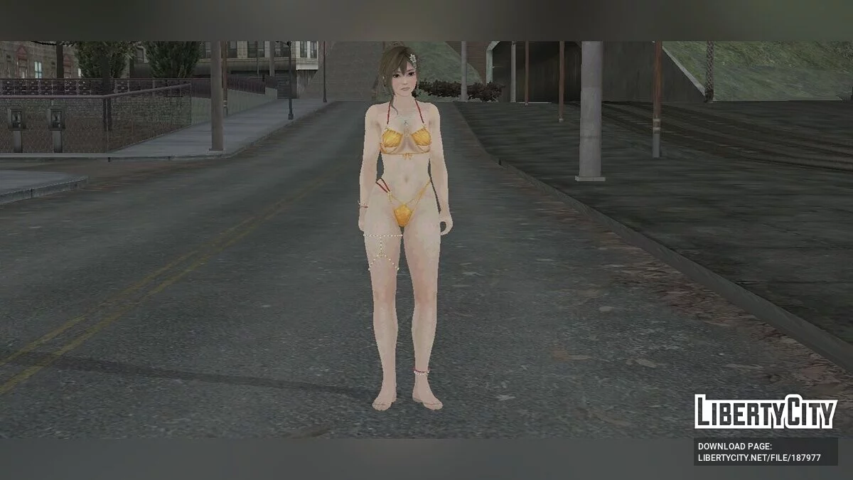 Misaki dalam Baju Renang / GTA San Andreas (iOS, Android)