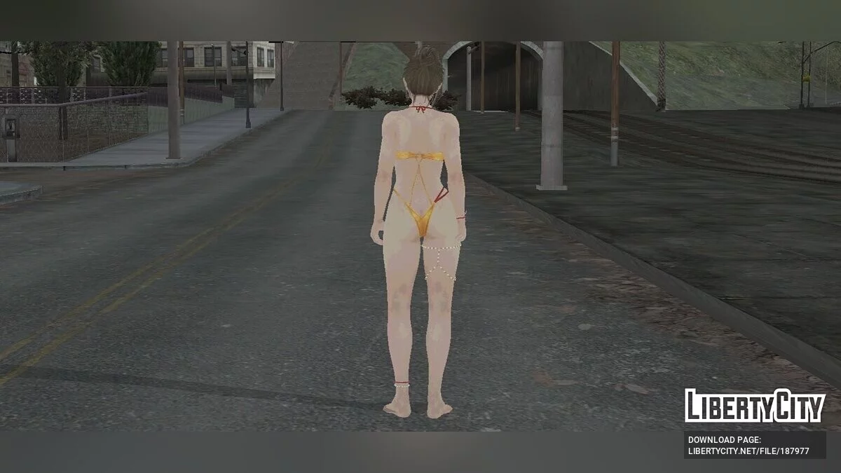 Misaki dalam Baju Renang / GTA San Andreas (iOS, Android)
