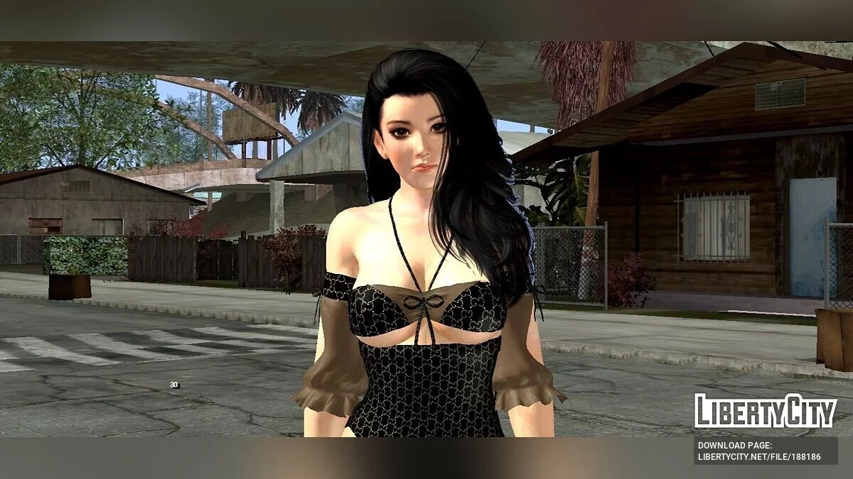 Momiji in a swimsuit / GTA San Andreas (iOS, Android)