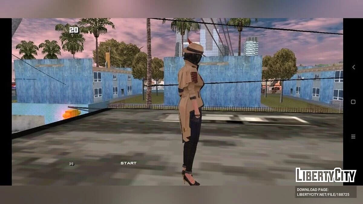 Clu з Free Fire / GTA San Andreas (iOS, Android)