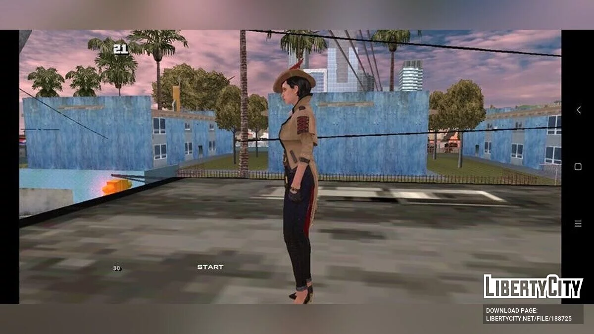 Clu з Free Fire / GTA San Andreas (iOS, Android)