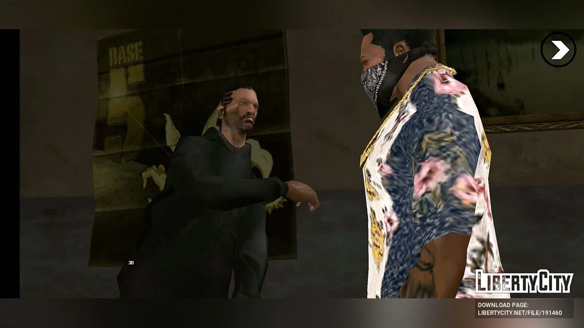 Versão alfa do Ryder / GTA San Andreas (iOS, Android)