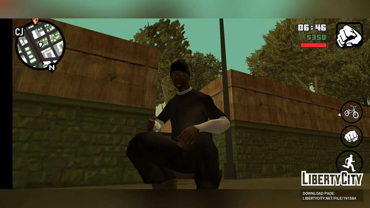 Beta version Sweet / GTA San Andreas (iOS, Android)