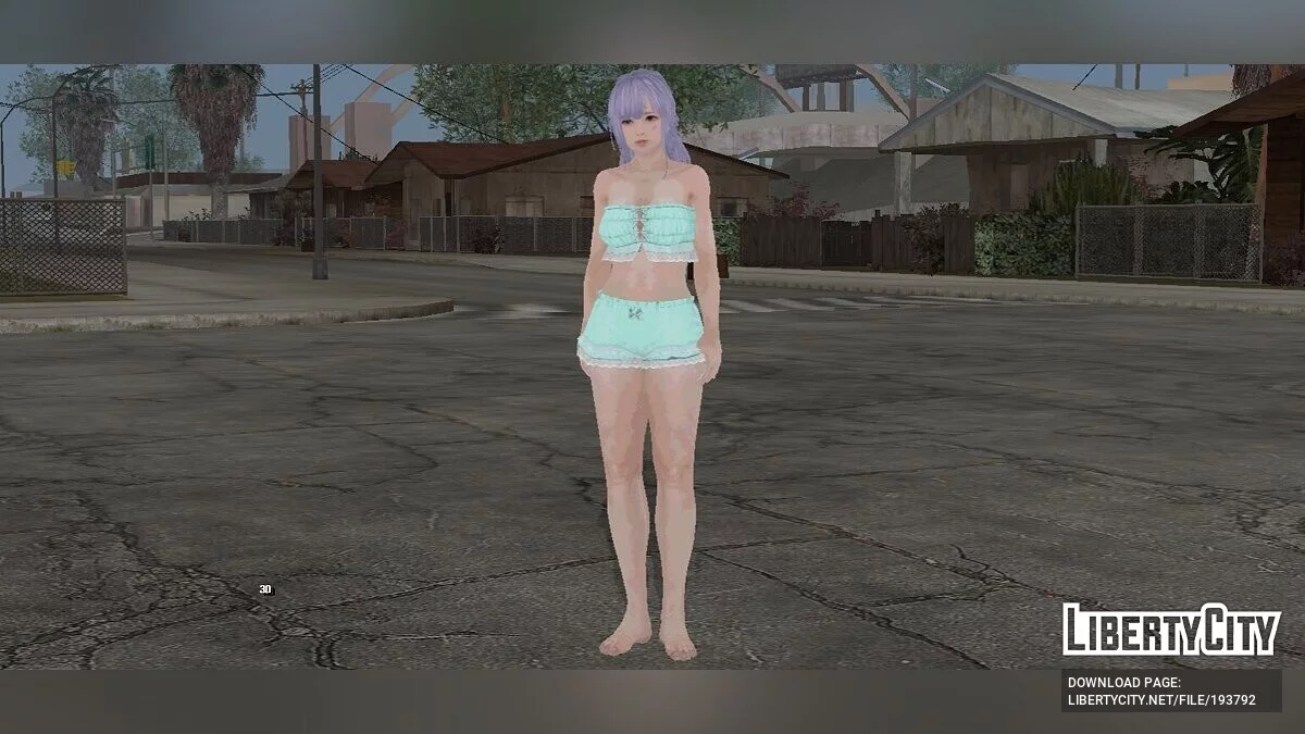 Фіона в сексуальному вбранні / GTA San Andreas (iOS, Android)