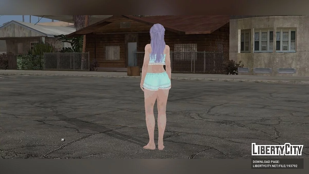 Фіона в сексуальному вбранні / GTA San Andreas (iOS, Android)