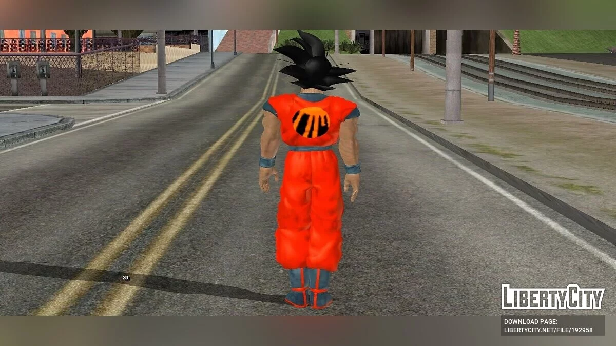 Гоку (тільки DFF) / GTA San Andreas (iOS, Android)