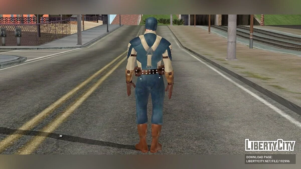 Captain America (DFF uniquement) / GTA San Andreas (iOS, Android)