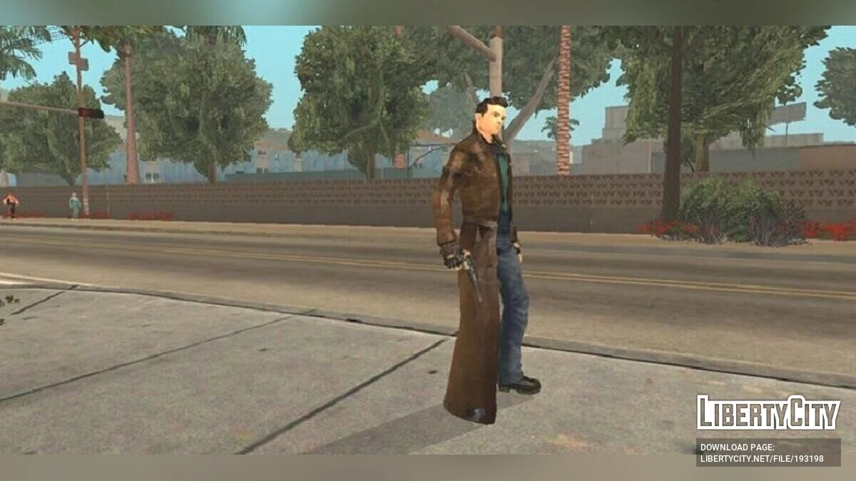 Claude no estilo Postal Dude / GTA San Andreas (iOS, Android)