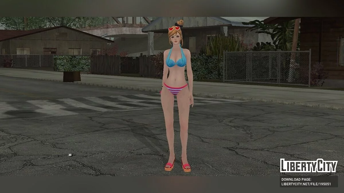 Аніка з Heroes of Incredible Tales / GTA San Andreas (iOS, Android)