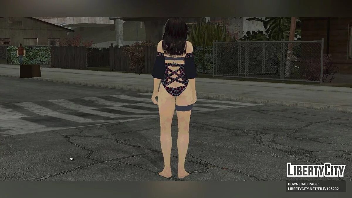 Mizuki McCloud in a sexy swimsuit / GTA San Andreas (iOS, Android)