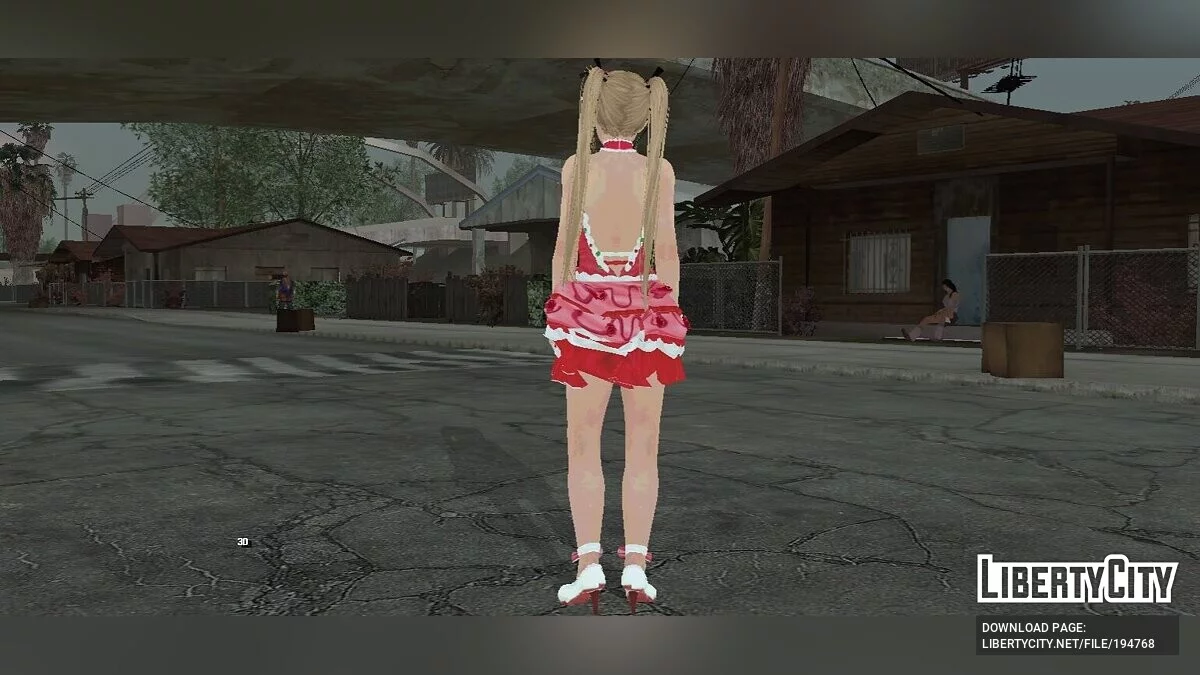 Мері Роуз у сукні / GTA San Andreas (iOS, Android)
