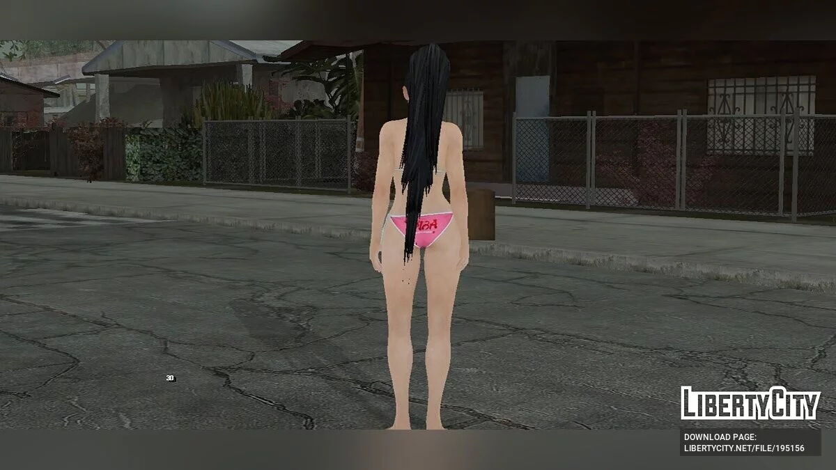 Momiji em biquíni sexy de Dead or Alive 5 / GTA San Andreas (iOS, Android)