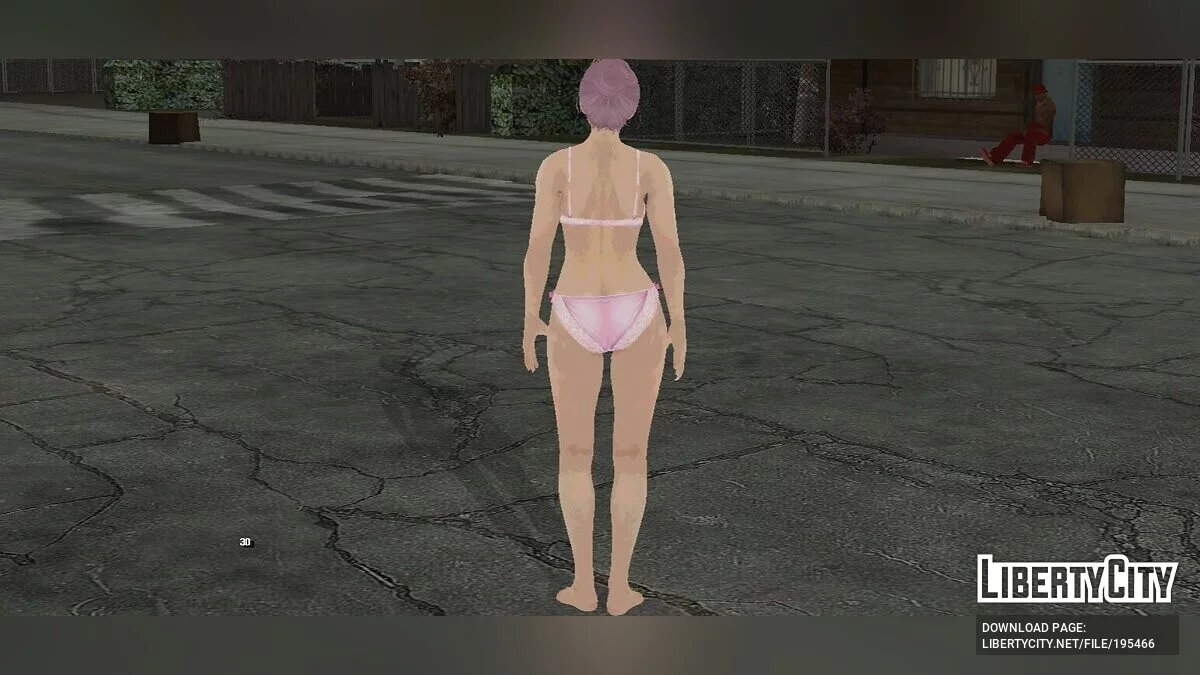 Elice in her underwear / GTA San Andreas (iOS, Android)