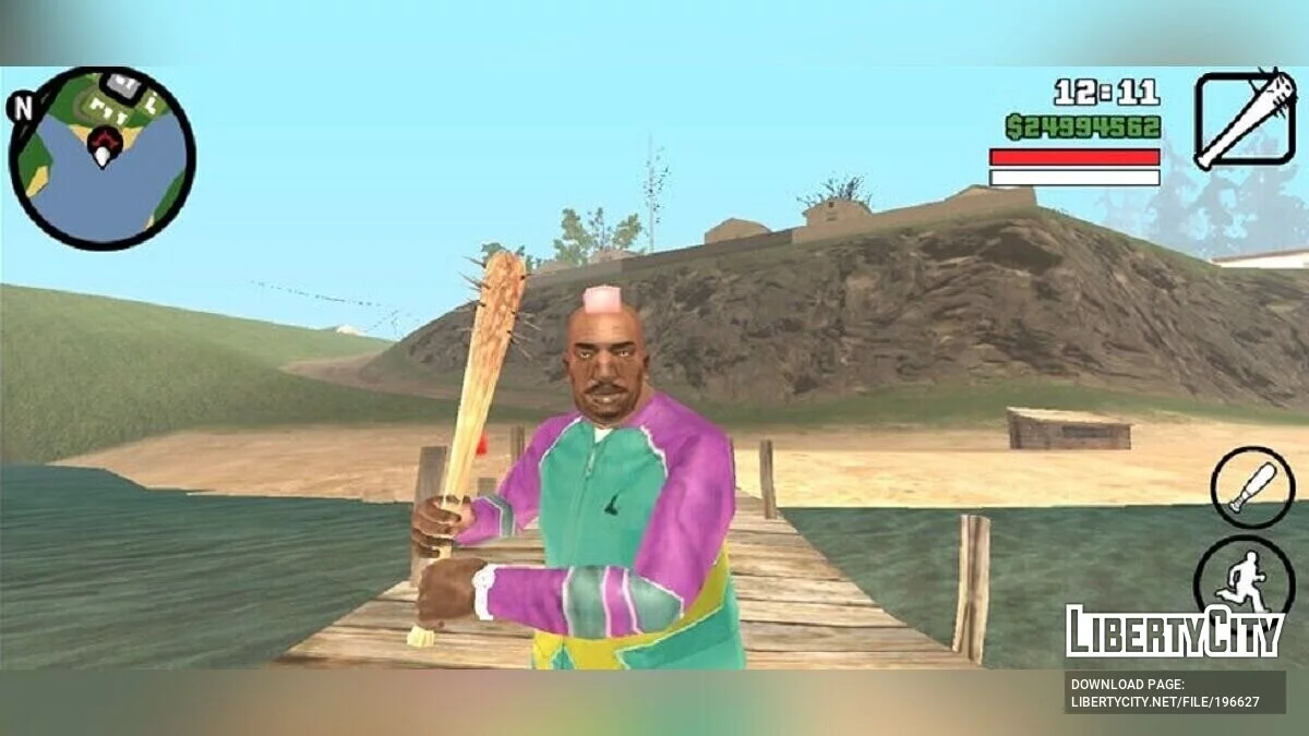 Carl (Versão alfa) / GTA San Andreas (iOS, Android)