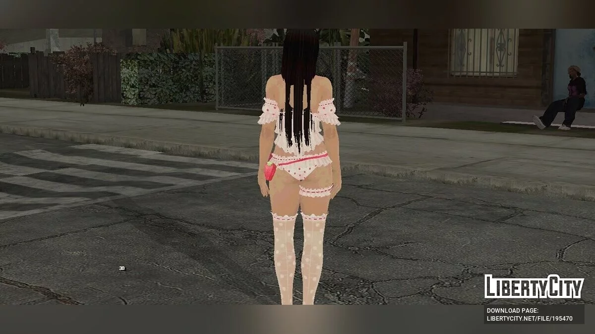 性感服装中的小夜 / GTA San Andreas (iOS, Android)