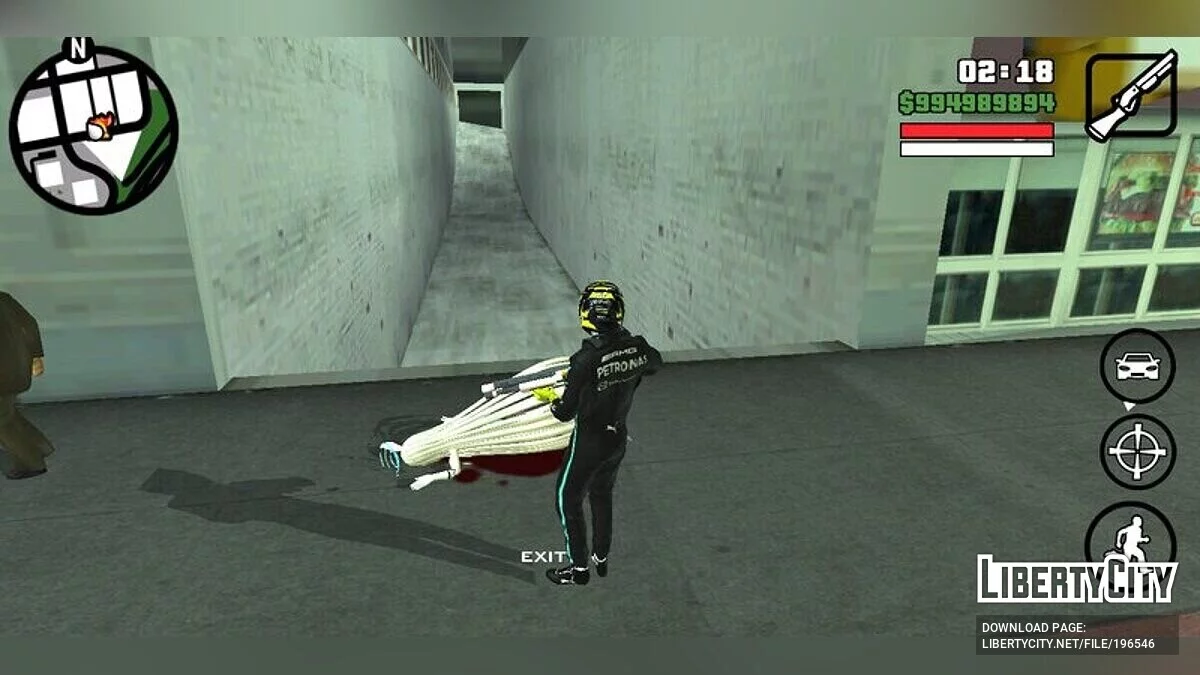 Lewis Hamilton / GTA San Andreas (iOS, Android)