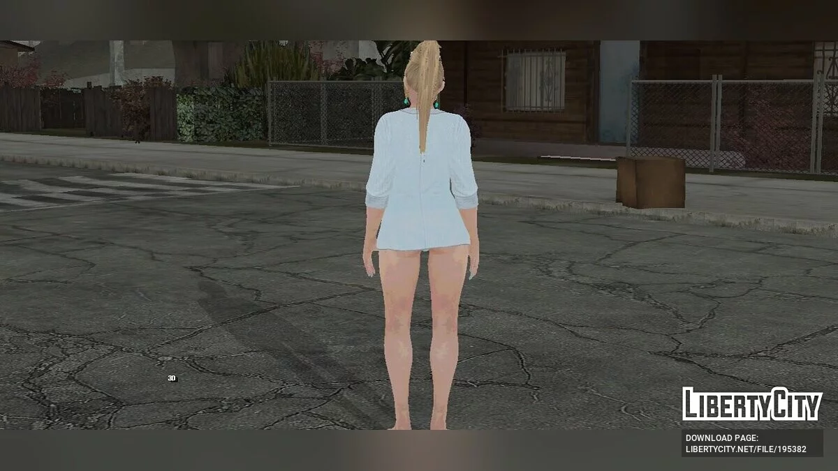 Rachel in a swimsuit / GTA San Andreas (iOS, Android)
