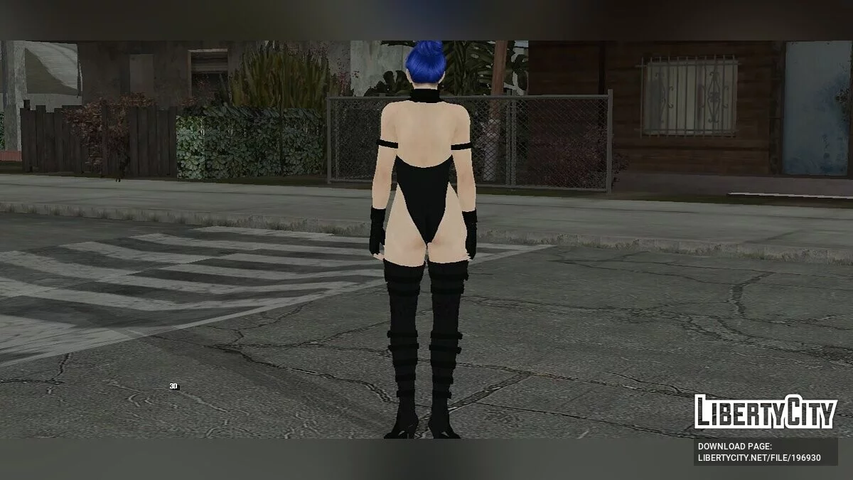 Blair Dame Black / GTA سان أندرياس (iOS، أندرويد)