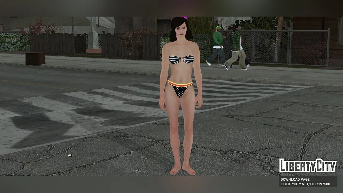 Jenny Myers de Biquíni / GTA San Andreas (iOS, Android)