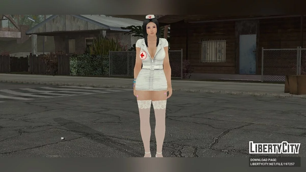 Кокоро - сексуальна медсестра / GTA San Andreas (iOS, Android)