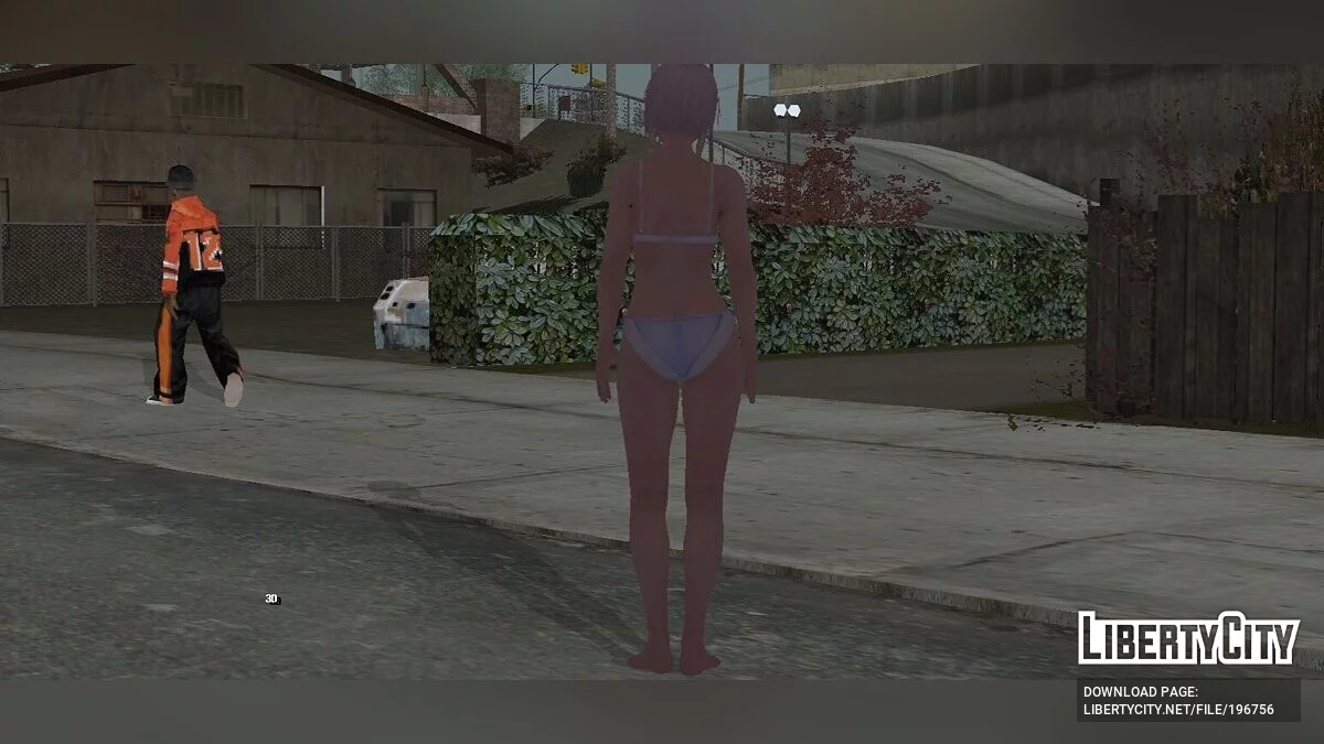 Luna dalam Baju Renang / GTA San Andreas (iOS, Android)