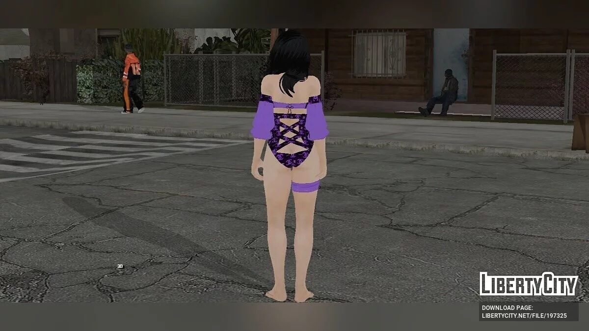 Momiji dalam bikini Chanel / GTA San Andreas (iOS, Android)