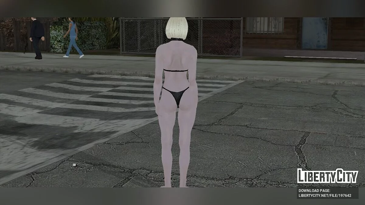 Sina de Skyrim de lingerie / GTA San Andreas (iOS, Android)