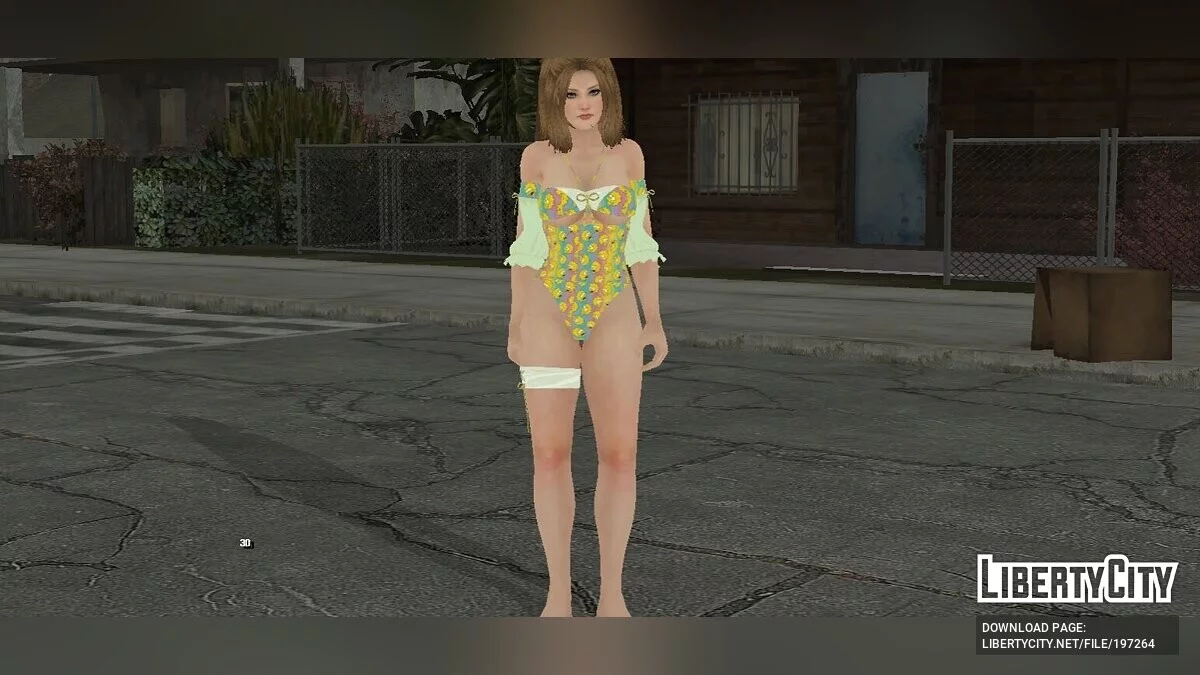 Tina Armstrong en traje de baño / GTA San Andreas (iOS, Android)