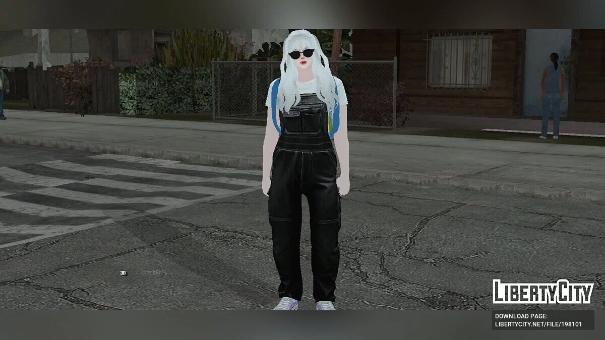 Fivem Backpacker Girl / GTA San Andreas (iOS, Android)