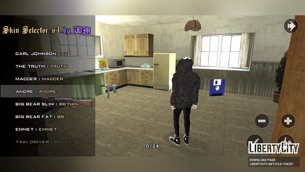 Fivem Hoodie Bone / GTA San Andreas (iOS, Android)